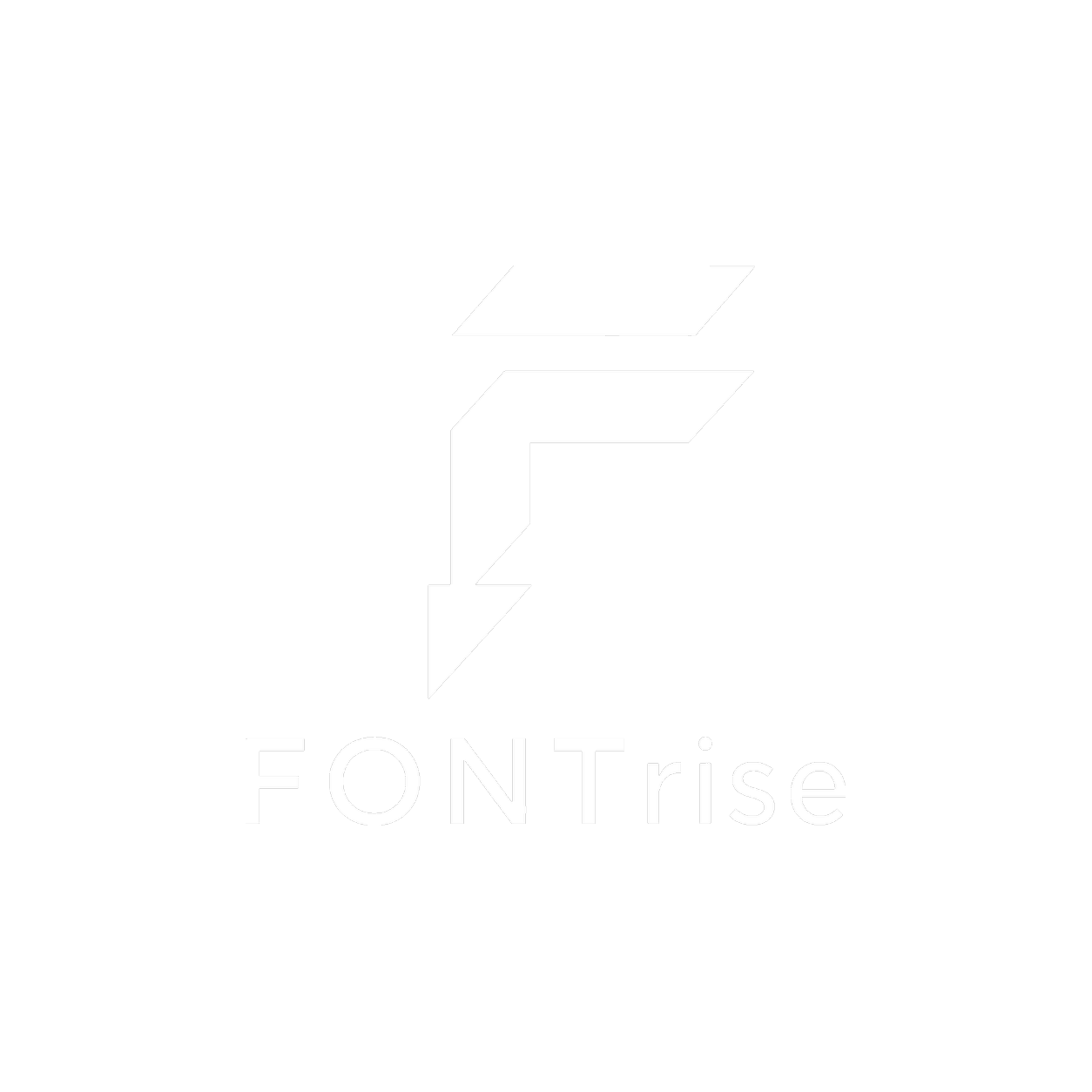 Fontrise by APPSarise white logo